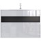 Тумба под раковину AM.PM Func 100 M8FFUX1001WG подвесная Белая глянцевая M8FFUX1001WG